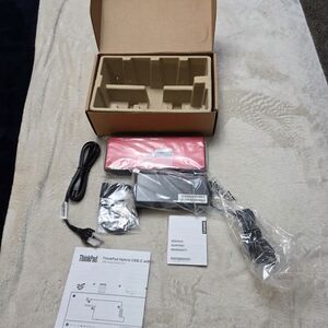 Lenovo USB-C Dock with Label